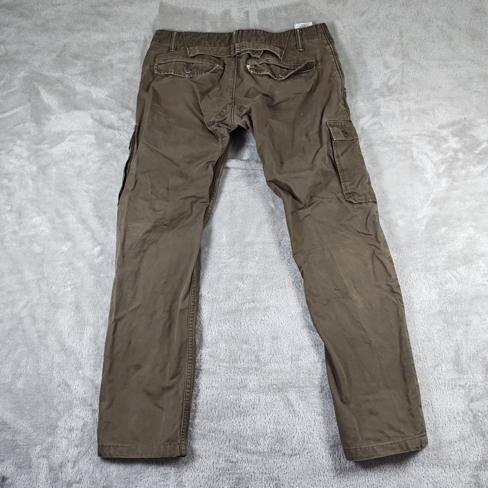Levis 511 Cargo Pants Men 32x26.5 Skinny Back Buckle Utility Distressed - Picture 2 of 16